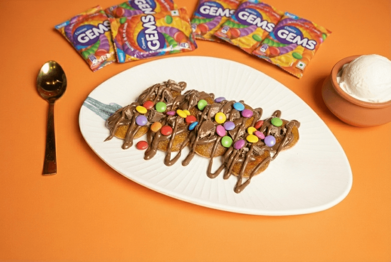 Gems Chocolate Mini Pancake