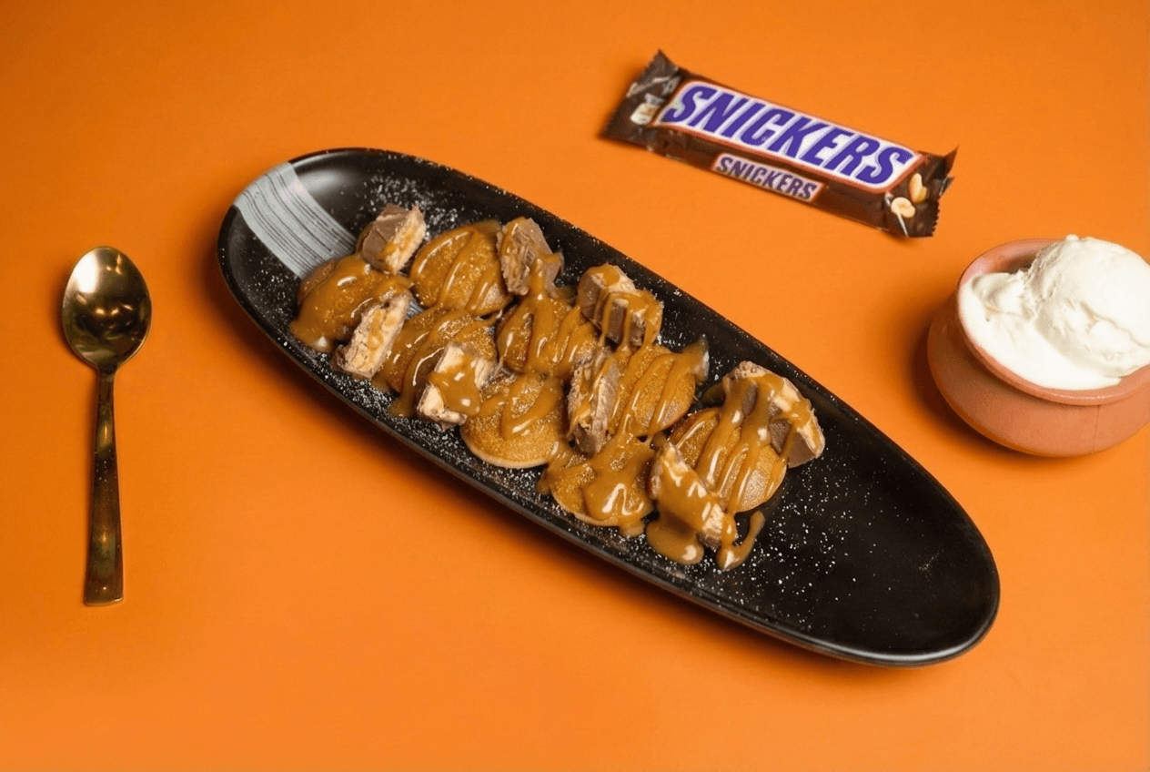 Snickers Caramel Mini Pancake