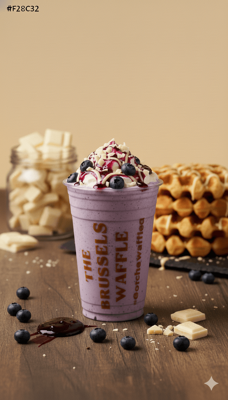 Blueberry White Chocolate Shake