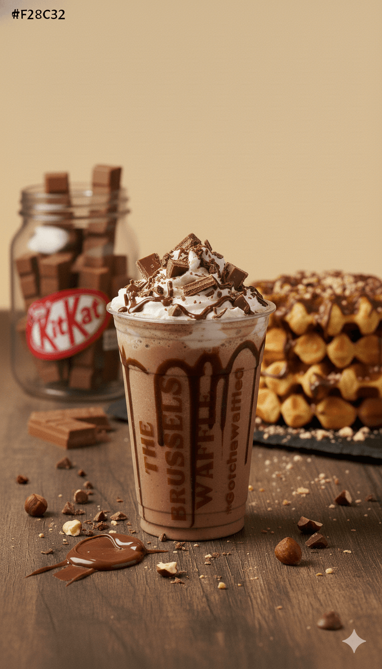 Crunchy Kitkat Shake