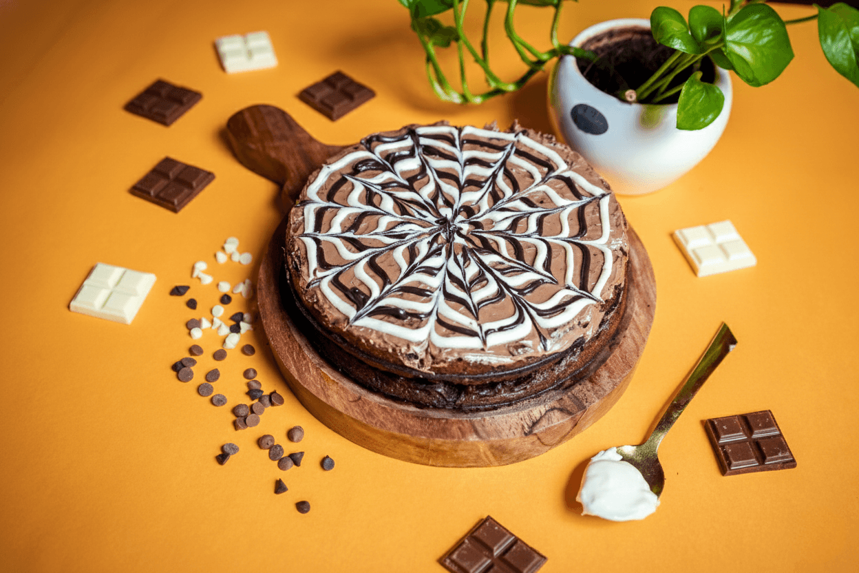 Death by Chocolate Waffle Cake