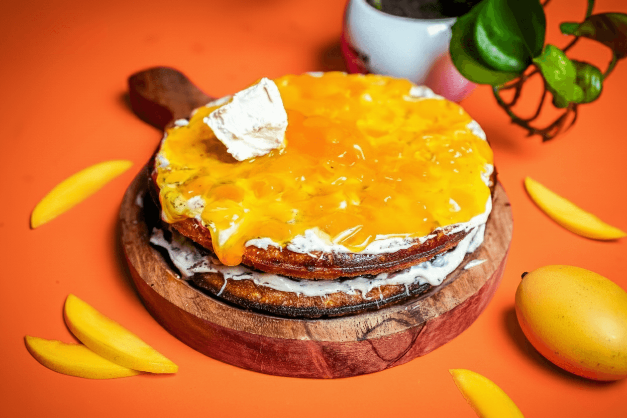 Mango Cheesecake Cake (Double)