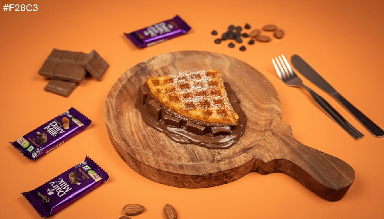 Dairy Milk Waffle