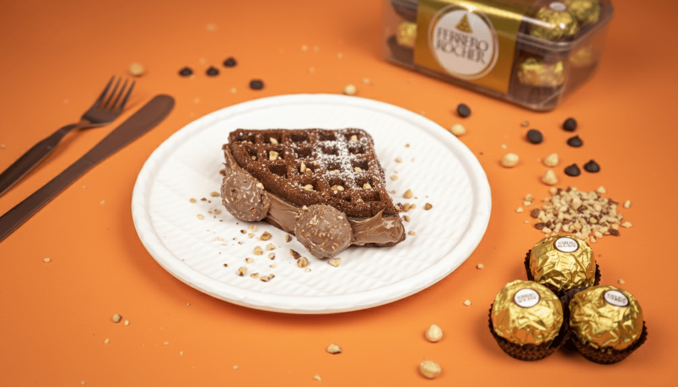 Ferrero Hazelnut Waffle