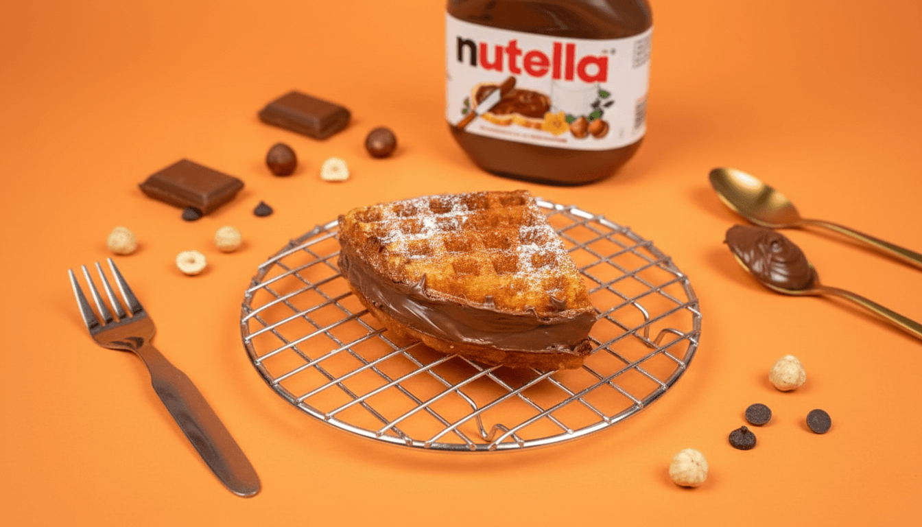 Naughty Nutella Waffle