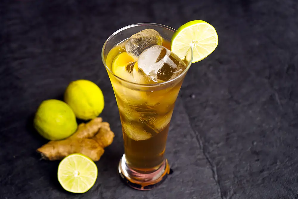 Stack of waffles with toppings